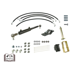 „Zetor 7011“ vairo stiprintuvas, supaprastinta versija, traktoriams su baku ir vairo stiprintuvo siurbliu - DANFOSS orbitrol