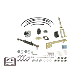 Vairo stiprintuvas C-360-3P - DANFOSS orbitrol, šoninis pavaros mechanizmas, laikmatis