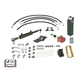 „Zetor 5211“ vairo stiprintuvas su baku ir vairo stiprintuvo siurbliu – „DANFOSS orbitrol“