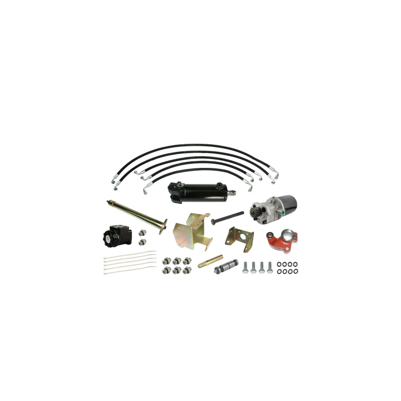 „Ursus 4512“ ir „MF“ 4 cilindrų vairo stiprintuvas – „DANFOSS orbitrol“