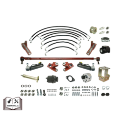 Vairo stiprintuvas MF 255 Ursus 3512 ir kitiems 3 cilindrų modeliams - DANFOSS orbitrol