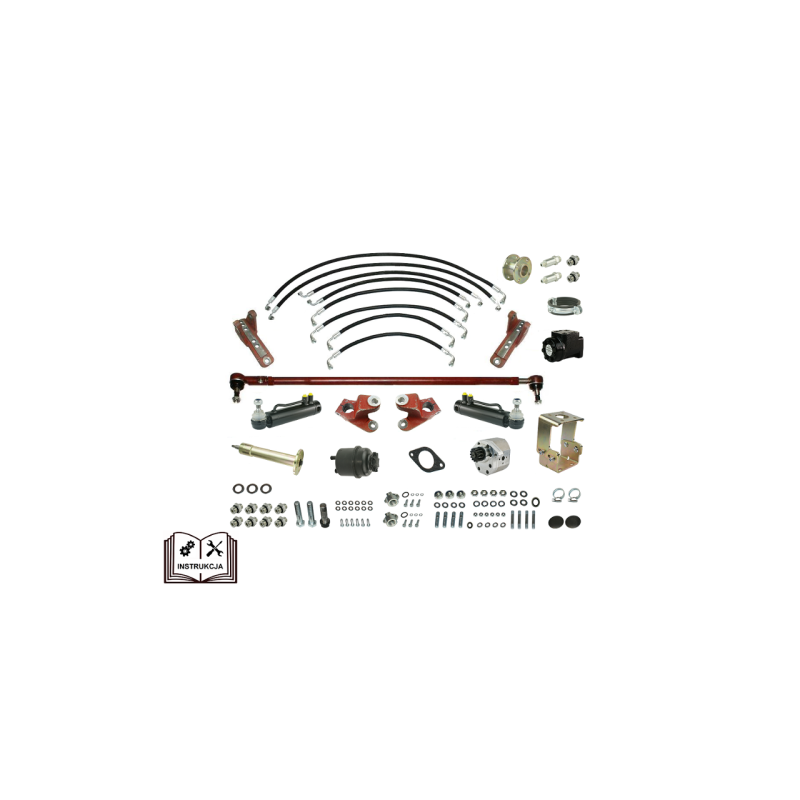 Vairo stiprintuvas MF 255 Ursus 3512 ir kitiems 3 cilindrų modeliams - DANFOSS orbitrol