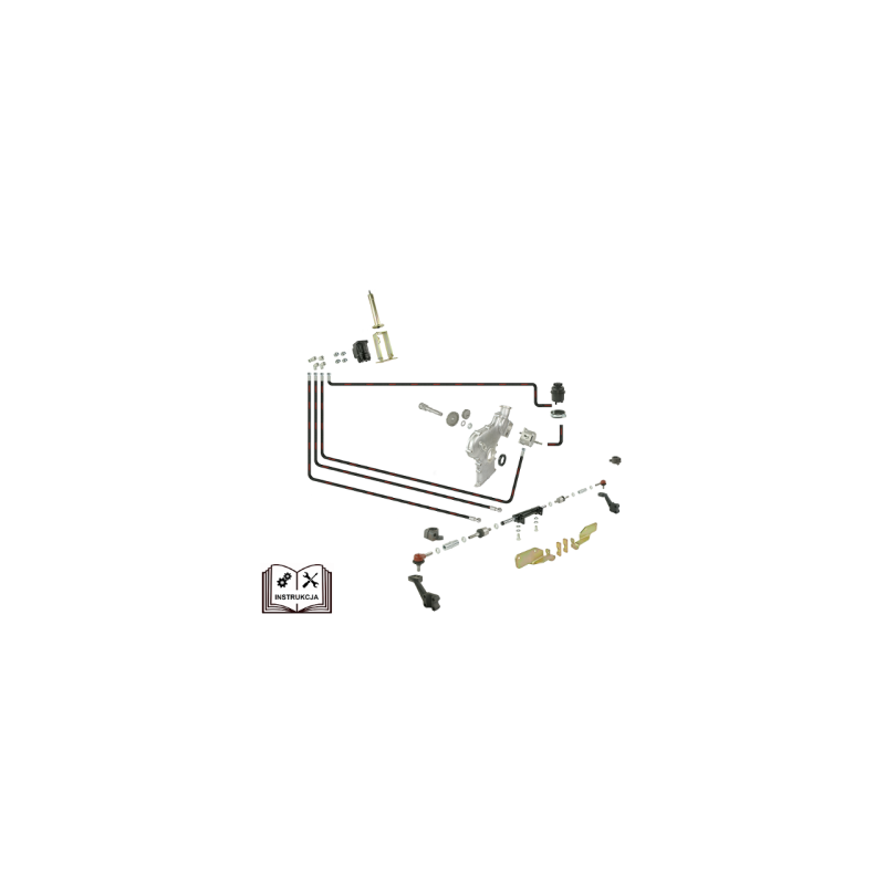 C-360 vairo stiprintuvas su „Danfoss Orbitrol“ – ant ašies montuojama pavara su dvigubu stūmokliniu kotu, besitęsiančiu iš abiej