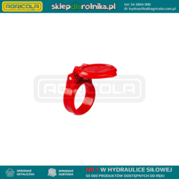 5 x Raudonas greito prijungimo euro lizdo atidarymo dangtelis