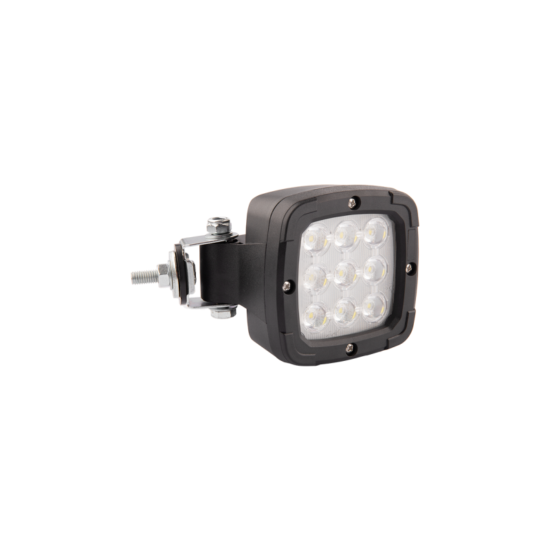 Lenkiškas darbo žibintas 9xLED 1800 LM 13,5 W + jungtis