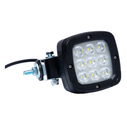 Lenkiškas darbo žibintas 9xLED 650 LM 34W + jungtis