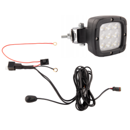 Lenkiškas darbo žibintas 9xLED 1800 LM 13,5 W + jungtis