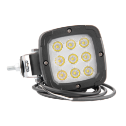 Du lenkiški darbo žibintai 9xLED 1800 LM 13,5 W + jungtis