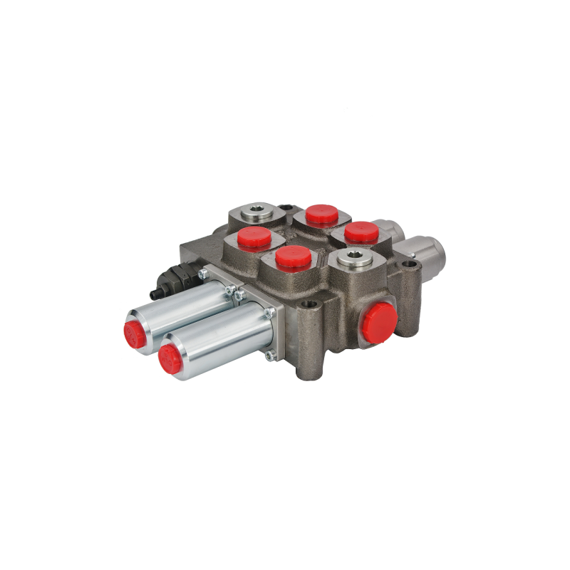 „Galtech Q95“ 2 sekcijų hidraulinis skirstytuvas, 160 l/min., valdomas trosu