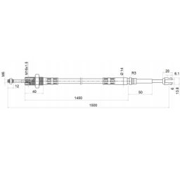 3 dalių hidraulinis komplektas: 60 l skirstytuvas + 6/2 solenoidinis vožtuvas + valdymo svirtis su vienu mygtuku + du 1,5 m kabe