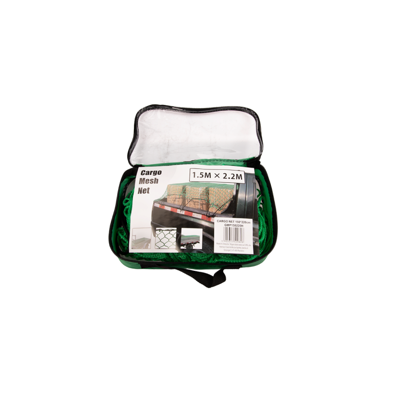 2 x Krovinio tvirtinimo tinklas su guma 150x220cm priekabai