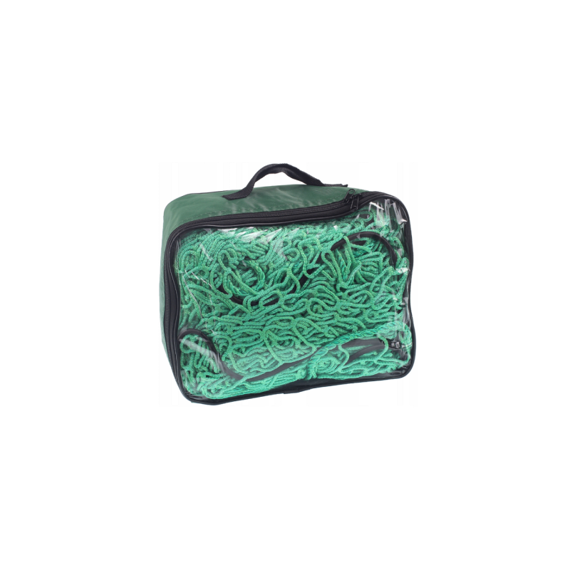 Priekabos krovinio tvirtinimo tinklas su guma 250x400 cm