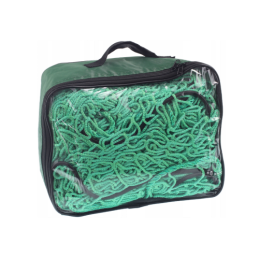 Priekabos krovinio tvirtinimo tinklas su guma 350x600cm