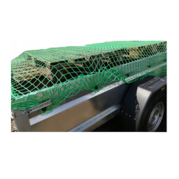 Priekabos krovinio tvirtinimo tinklas su guma 350x800cm