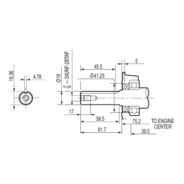 „Honda GX200 UT2QX4OH“ vidaus degimo variklis su GR1 siurbliu, 3,80 cm3