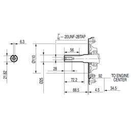 „Honda GX390 UT2QXQ4OH“ vidaus degimo variklis su GR2 12 cm3 siurbliu