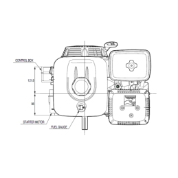 „Honda GX390 UT2QXQ4OH“ vidaus degimo variklis su GR2 10 cm3 siurbliu