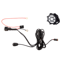 Lenkiškas darbo žibintas 6xLED 1800 LM 20W + jungtis