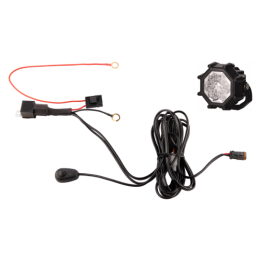 Lenkiškas darbo žibintas 6x LED 3000 LM 32W + jungtis