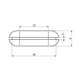 20 x Uždara guminė įvorė C60499