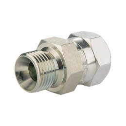 20 x Tiesus hidraulinis prijungimas: ED, sriegiai: BSP 1/4" - G1/4" su NBR sandarikliu.