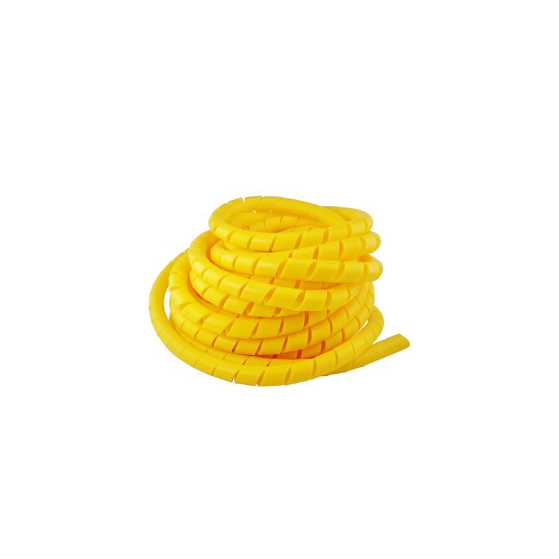 20 x Spiralinis dangtelis 17-26 mm geltonas