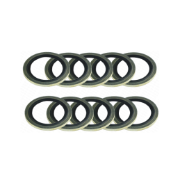 20 x 10 metalinių-guminių tarpinių rinkinys 17,3 x 23 3/8"