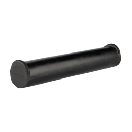 10 x Sustiprintas tiesus cilindrinis guminis amortizatorius su fiksavimo įtaisu diskinėms akėčioms arba diskiniam kultivatoriui 