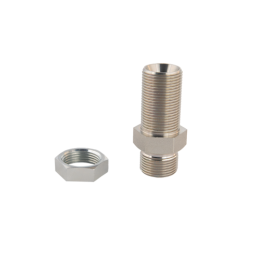 10 x Hidraulinė pertvarinė jungtis BSP 3/8" - M18x1.5 su fiksavimo veržle