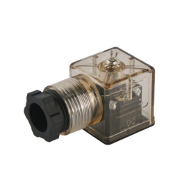 10 x 24 V ritei su šviesos diodu skirstytuvo solenoidinio vožtuvo elektros kištukas