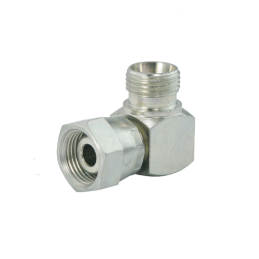 10 x Hidraulinė jungtis, metrinė reguliuojama alkūnė su veržle, sriegiai: M18x1.5 - M18x1.5 12L