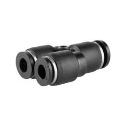 10 x Pneumatinė greito prijungimo jungtis, tekalan redukcinis trišakis, 8 mm / 6 mm