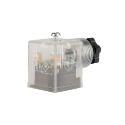 10 x Solenoidinio vožtuvo skirstytuvo elektros kištukas su Graetzo tilteliu 230 V su šviesos diodu