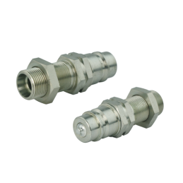 10 x Hidraulinė greitoji jungtis, europinis kištukas, išorinis sriegis, M22x1,5, ilgas