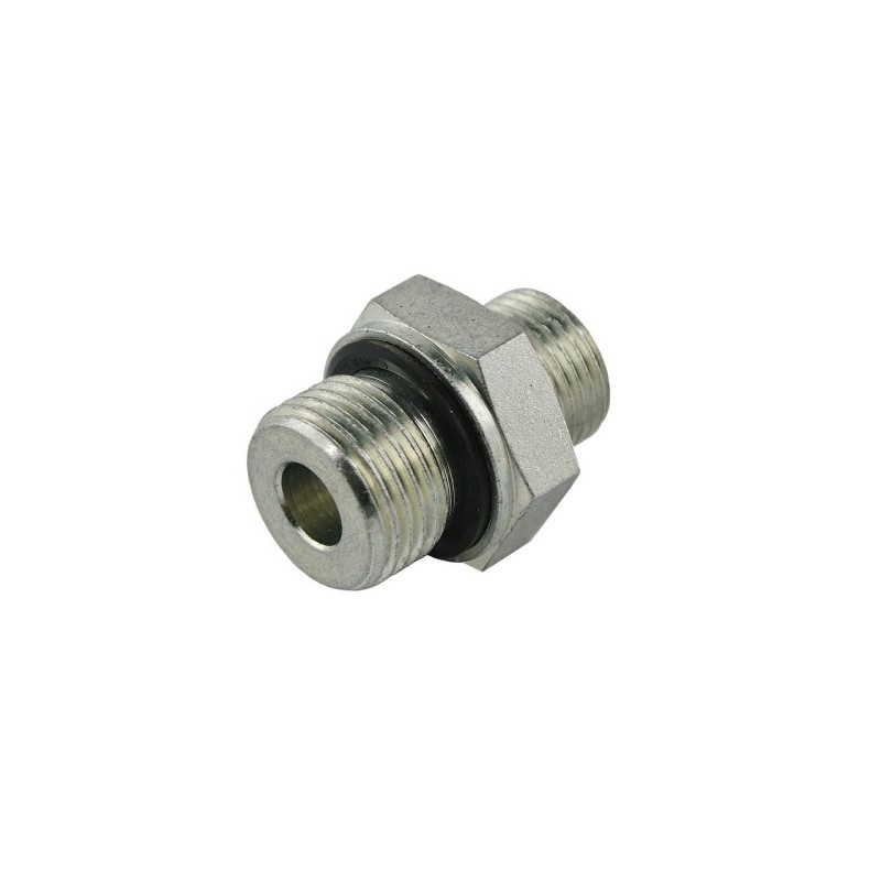 5 x Tiesus hidraulinis prijungimas: ED, BB sriegis: BSP 1/2" - M27x2 su NBR sandarikliu.