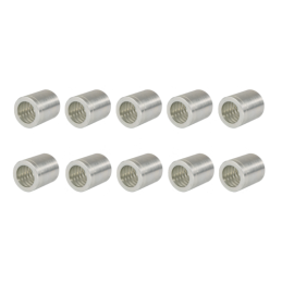 5 x Užspaudžiamos antgaliai 1SN ir 2SN hidraulinėms žarnoms užspausti. Galima įsigyti nuo DN6 iki DN25 dydžių. 10 vienetų rinkin