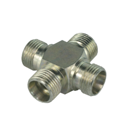 5 x Hidraulinė jungtis, kryžminė: BBBB, visi sriegiai M14x1.5