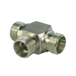 5 x Hidraulinės T formos jungties tipas: BBB visų colių sriegiai BSP 3/8"