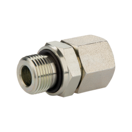 5 x Tiesus hidraulinis prijungimas: ED, sriegis: BSP 3/4" - M26x1.5 su NBR sandarikliu.