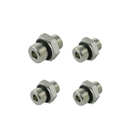 5 x Pilnas jungčių rinkinys 1 sekcijos hidrauliniam skirstytuvui P80 Badestnost