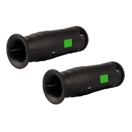 5 x Hidraulinės žarnos troso rankenų komplektas žalias numeris 2x2