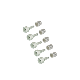 5 x DKR tiesus jungiamasis elementas su colio sriegiu komplekte su įvore