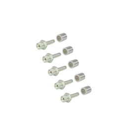 5 x AGR tiesus jungiamasis elementas su colio sriegiu komplekte su įvore