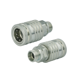 5 x Hidraulinė greitoji jungtis, trumpa, su išoriniu sriegiu, M22x1.5, su euriniu lizdu