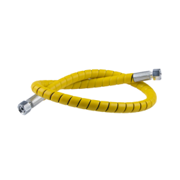 3 x Originali gofruota hidraulinė žarna 1m Hydrolider AA10/1-1000.18/18 su spiraliniu dangteliu 17-26 mm