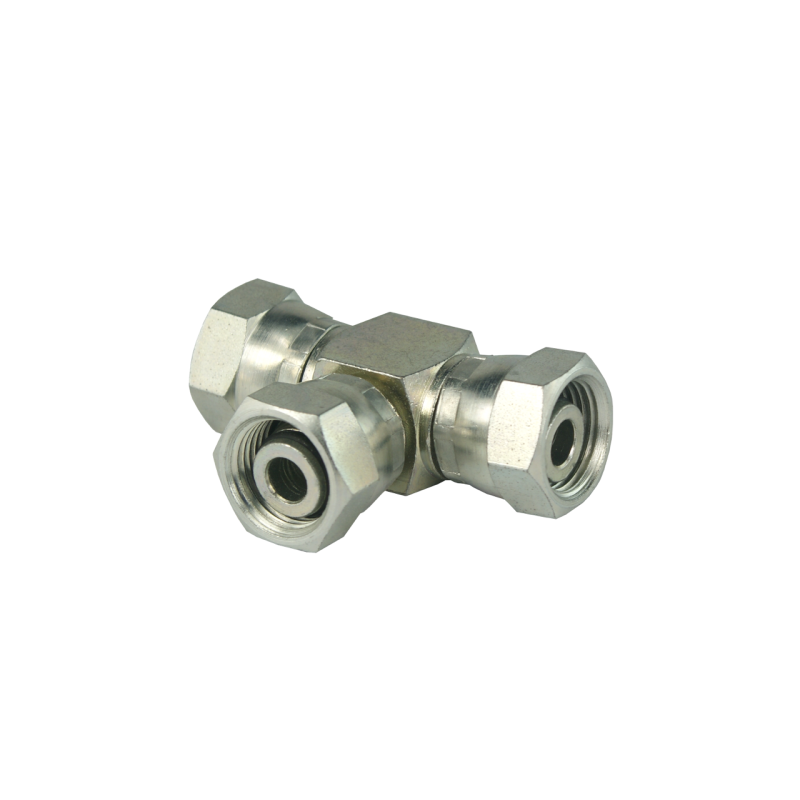 3 x Hidraulinės T formos jungties tipas: AAA, visi sriegiai M18x1.5