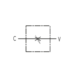 3 x Droselio reguliavimo varžtas su 1/4 colio kilpa