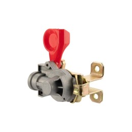 3 x M16x1,5 oro jungtis, minkšta, judanti, su vožtuvu ir rankena