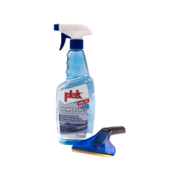 3 x Plak langų ir veidrodžių atitirpinimo skystis 750 ml su žalvariniu grandikliu komplekte. Ilgis: 200