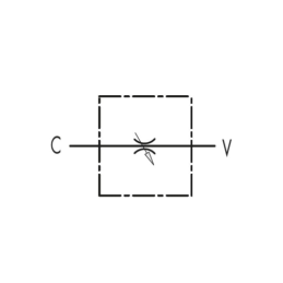 3 x Droselio reguliavimo varžtas su kilpa M18x1.5